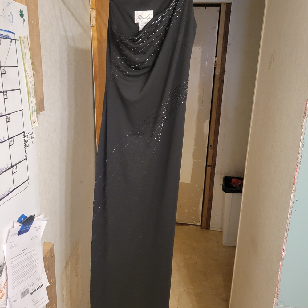 Michaelangelo Black Evening Gown